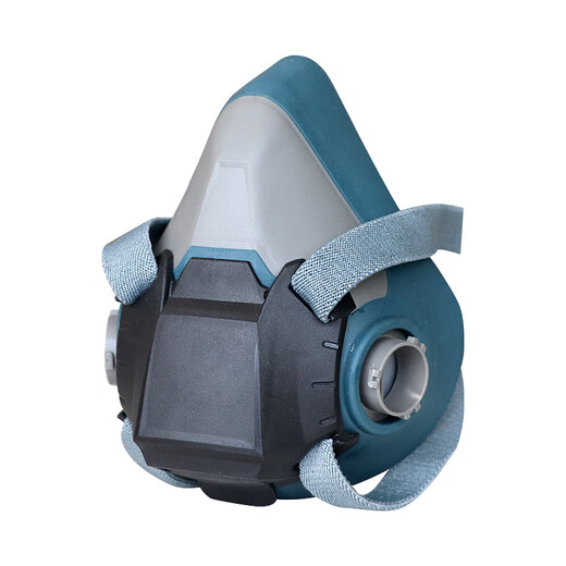 Puda gas mask anti-formaldehyde activated carbon mask/dust/benzene organic gas spray-painted printed silicone mask with No. 3 filter box + 20 pieces of filter cotton