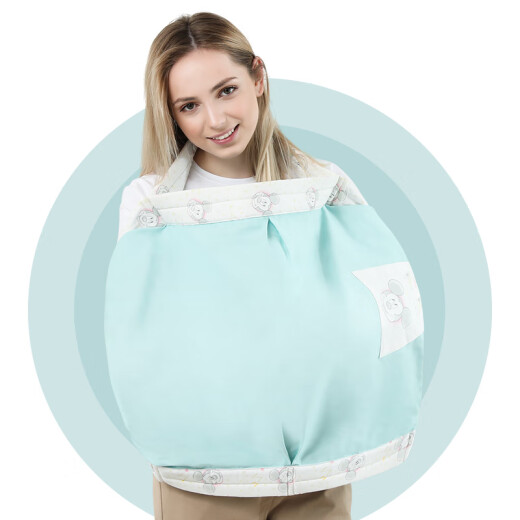 Disney (Disney) maternal and infant baby sling, newborn front hug type, old-fashioned newborn sling, light and simple sling for baby going out, summer quiet blue 20216023