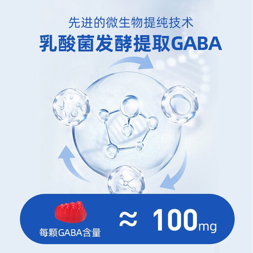 
GNITE Good Night Imported Second Generation Small Molecule Gaba Sleep Gum Amino Butyric Acid Theanine Non-Melatonin Gum Second Generation Gold Label Sleep Gum (Buy 4 bottles more cost-effective)