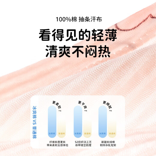 顶瓜瓜顶呱呱儿童睡衣夏季薄款女童纯棉短袖套装女孩家居服 粉色  150
