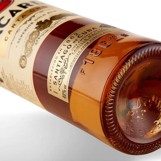 百加得百加得(Bacardi) 洋酒白朗姆莫吉托 基酒调酒 烘焙750ml 年货送礼 750mL 1瓶 金