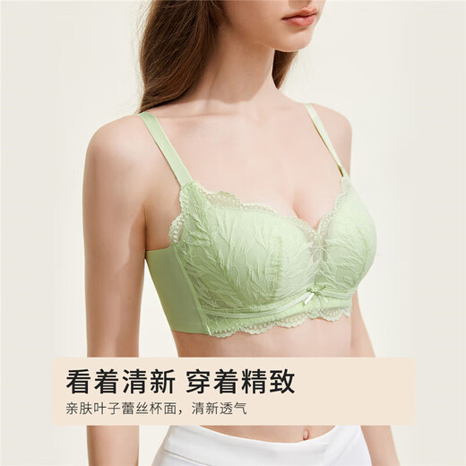 都市丽人内衣女小胸聚拢软支撑性感文胸蕾丝胸罩2B351M