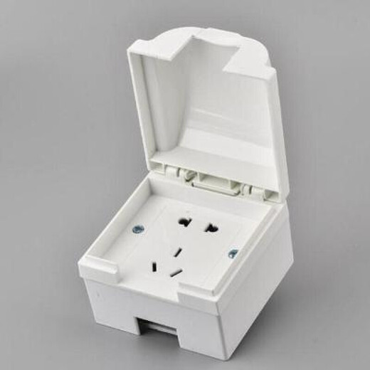 Exposed socket open wire thickened water bath special universal splash box switch socket protective cover waterproof surface ws customization
