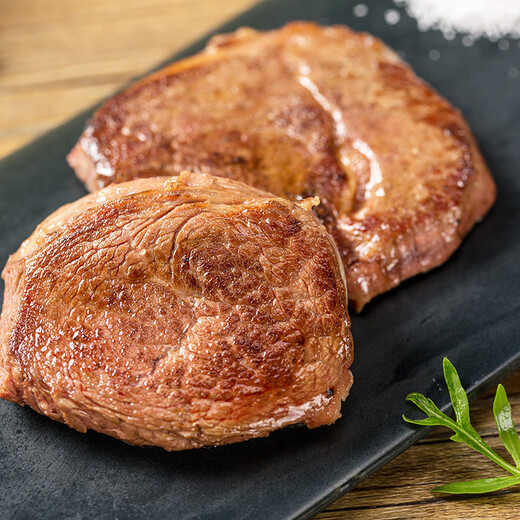 天谱乐食澳洲和牛M3/4日式原切牛排200g（2片) 谷饲360天嫩肩小米龙牛肉