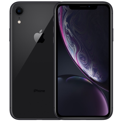 苹果xr Apple iPhone XR 双卡双待  二手手机 面容ID 全面屏 二手苹果XR 黑色 128G全网通 95新