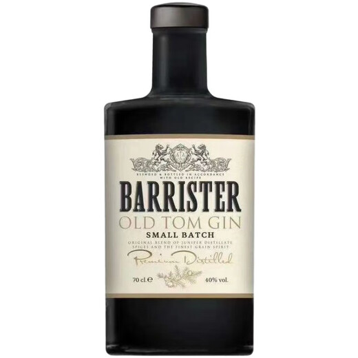 
BARRISTER Gin Gin Russian original bottle imported foreign wine high spirits gift box Gin old Tom 40 degrees 700mL 1 bottle