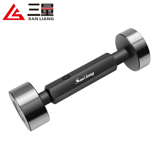 Three-quantity smooth plug gauge pass-stop gauge double-head smooth high-precision plug gauge inner diameter gauge aperture gauge inner hole 40mmH7
