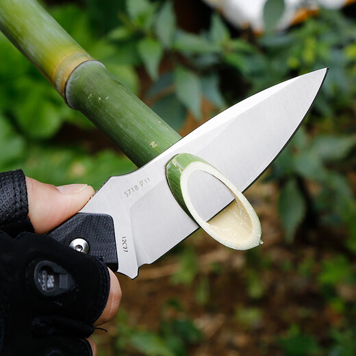三刃木S718户外求生刀随身直刀野外战术刀防身刀具 S718-2沙漠色