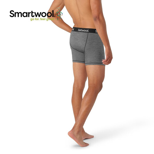 Smartwoolsmartwool Herren Sportshosen Casual Merino Boxer Moisture-Absorbing und Wunddofel 6996 Medium Grey 084 S