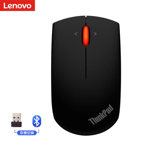 Lenovo ThinkPad Wireless Bluetooth Dual Mode Mouse Lenovo Laptop Desktop Universal Office Mouse (Midnight Black)