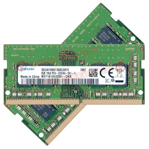 Samsung (SAMSUNG) original DDR4 PC4 fourth generation notebook all-in-one computer memory stick is suitable for Lenovo Savior, Dell Inspiron, ASUS Tianxuan, HP, Xiaomi, Huawei and other DDR4 3200 8G notebook memory sticks.