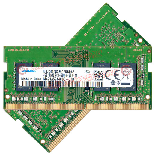 Samsung (SAMSUNG) original DDR4 PC4 fourth-generation notebook all-in-one computer memory stick is suitable for Lenovo Savior, Dell Inspiron, ASUS Tianxuan, HP, Xiaomi, Huawei and other DDR4 2666 4G notebook memory sticks.