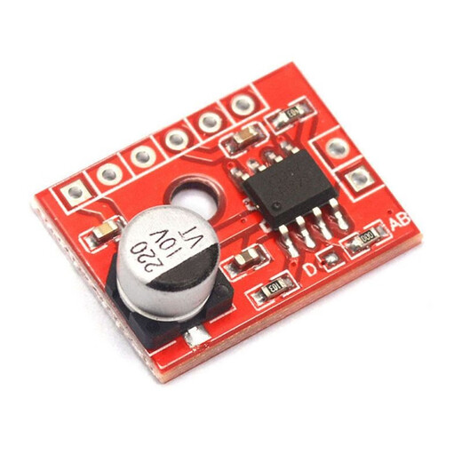 ] XS9871 Mini clase Módulo AB Módulo Digital Amplificador Tablero DC2.5V-5V MONO 5W Audio Amplificador de potencia no vendido Drenaje rojo
