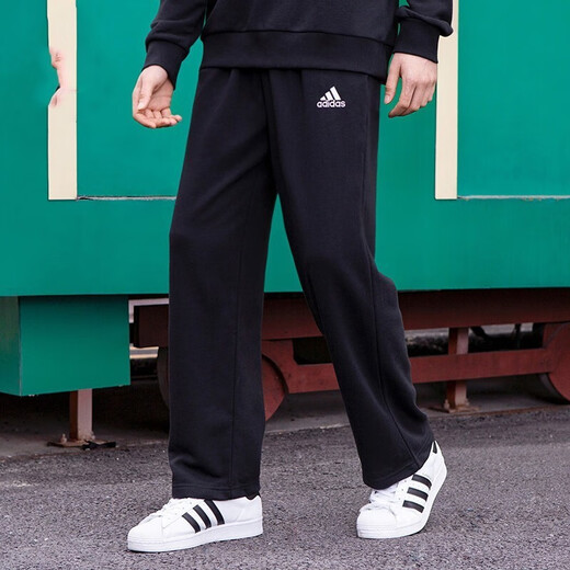 
Adidas (adidas) sweatpants men's pants spring and summer new outdoor pants fitness training jogging casual pants trendy breathable comfortable leg trousers GK9273-small size/soft straight pants XS (170/72A)