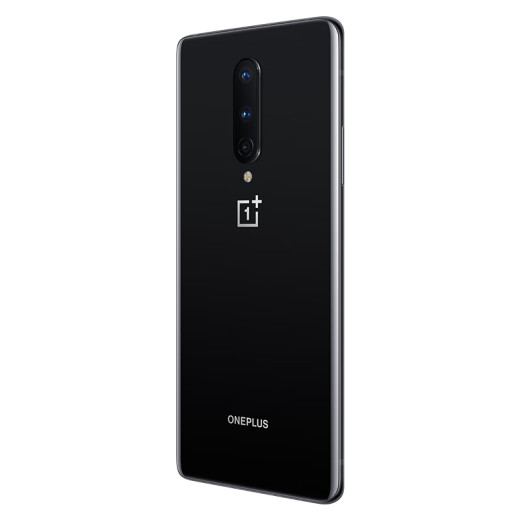 OnePlus85G flagship 90Hz high-definition flexible screen Qualcomm Snapdragon 865 180g thin and light feel 8GB+128GB black mirror ultra-clear ultra-wide angle camera game phone