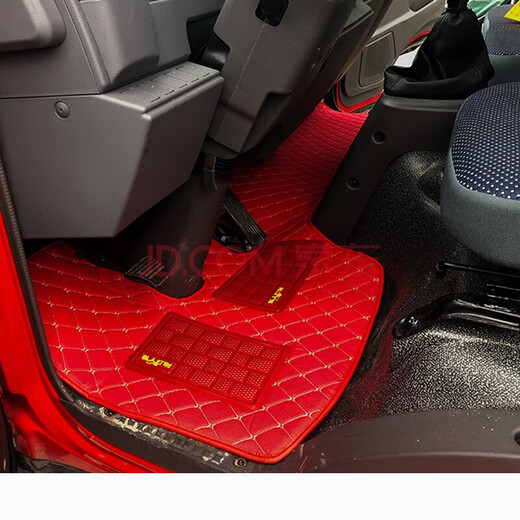 适用于重汽王牌777B757B737b瑞狮捷师加厚防水地垫大运G6/g6奥普力征途风度货车专用脚垫 米粽丝圈款【拍下留言车型】