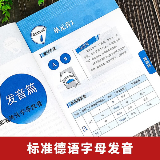 Get started with learning German quickly from scratch (foreign teacher pronunciation video, dual-speed audio, from pronunciation to conversational homophonic assistance, daily language topics from easy to deep, scan the QR code to listen)