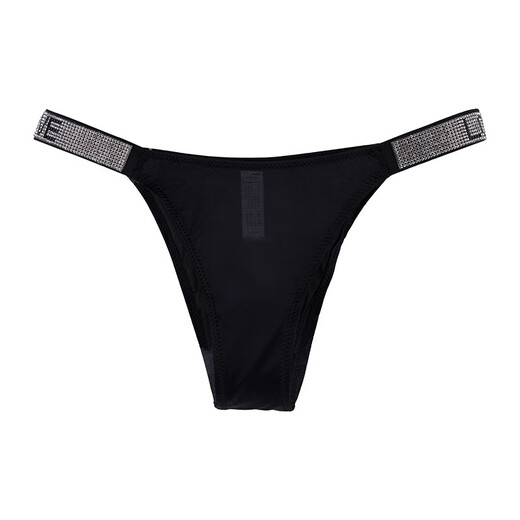 Europa y americana SEXY CASA DE CARSE MUJER La letra de dieles de diario con el cinturón T-to-tousers bikini medio-butt deportes sin traque de tanga seductor de mujer de mujer L (105-125)