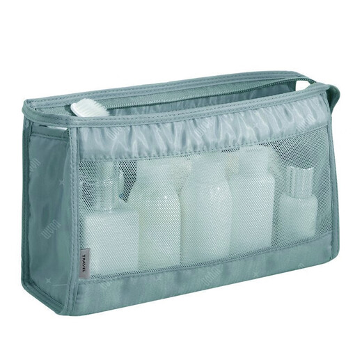 Chuannuo Waschbeutel Männer und Frauen Reisen Aufbewahrungstasche Toilettenbeutel Travelausrüstung tragbarer Kupplungsbeutel Toilettenbag 3008 Koreanisch Blau