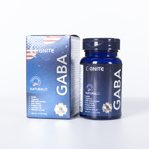 
GNITE Good Night Imported Second Generation Small Molecule Gaba Sleep Gum Amino Butyric Acid Theanine Non-Melatonin Gum Second Generation Gold Label Sleep Gum (Buy 4 bottles more cost-effective)