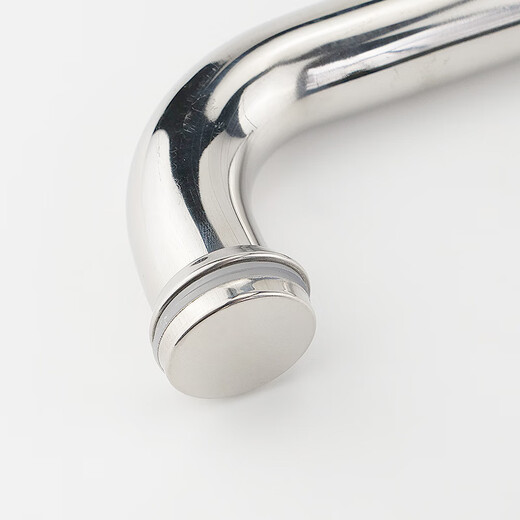 Hasdick Beijing warehouse delivery stainless steel bathroom glass door handle shower room bathroom door handle HKsq-60 304 bright extra thick 25*440mm (single)