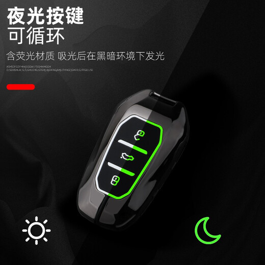 创勋（CHUANGXUN）东风标致钥匙套4008标志3008 5008 308 408 508 2008汽车包扣壳x 标致智能款【枪色】+皮带挂扣 .