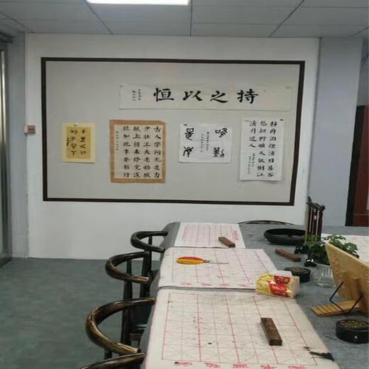 吸磁性书画毛毡墙贴 磁性毛毡 铁性书法展示教学磁铁固定国画墙SN4837 100*200CM 铁板双面胶 白色 羊毛