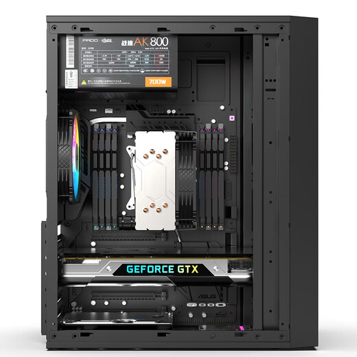 Header/MSI Motherboard i3 12100/16G/512G Corporate Procurement Stock Trading Home Office Spiele Design Desktop Computer Host DIY Assembly Computer Complete Set Complete Maschinen 2: 12100F 丨 16G 丨 512G 丨 GT730