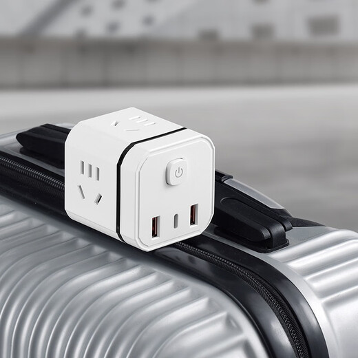 Ba Niu Multi-faceted Rubik's Cube Three-dimensional Socket Converter New National Standard Multifunctional USB Plug-in Strip to Multiple Plug-in Boards Wireless Row Plug-in Power Conversion Plug Vertical Smart Electric Plug-in Board E1 Rubik's Cube 4 Sockets Without USB Wireless