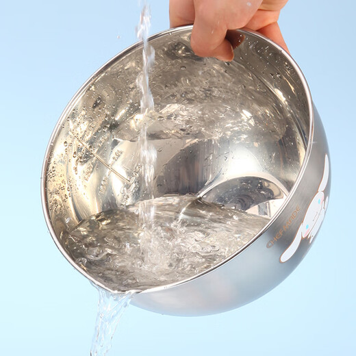 Lernen Sie, 20 cm Edelstahl -Eier Becken L (Yugui Dog) Autorisiertes Ei -Schlagenbecken Küchenzubehör zu kochen, CL5008