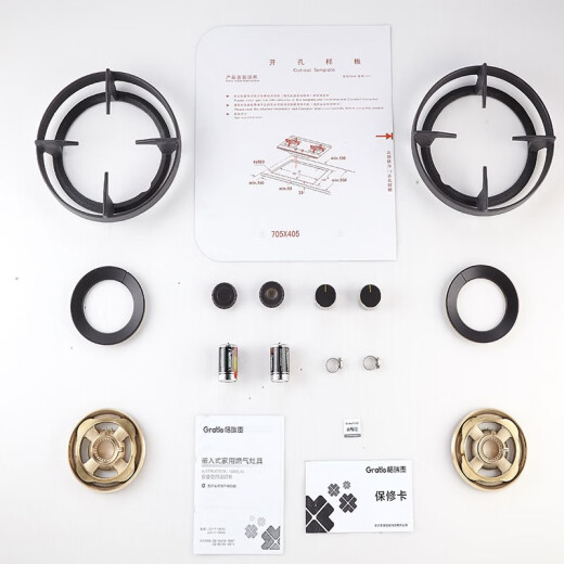 Greti JZT-F1050G Gas Natural STOve Gas STOve STOve Panel Temperado Estufa Gas Natural Hogar JZT-F1050G 1