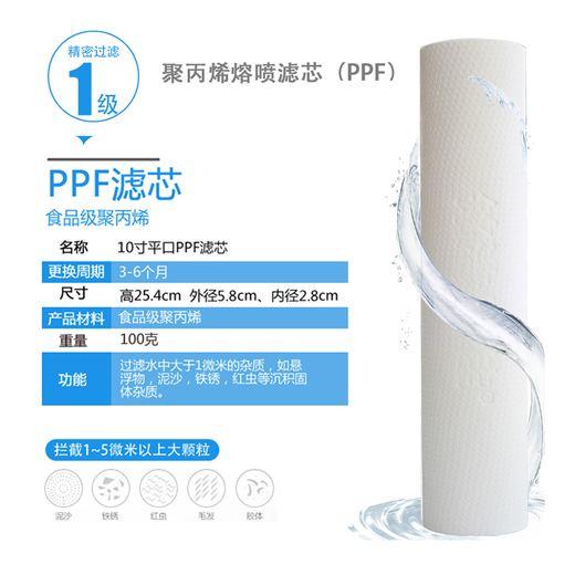 适配九阳净水器滤芯JYW-1283WU/1565/1583过滤机器通用 1283整套滤芯(赠PPF1支）
