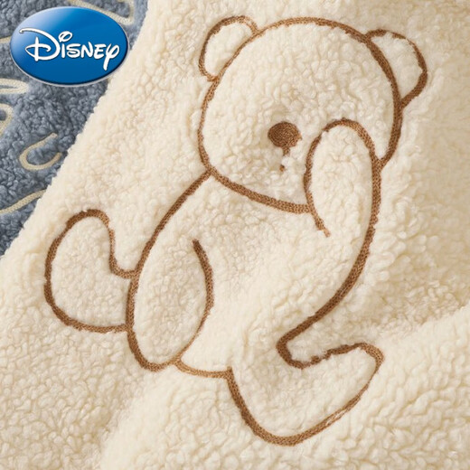 Disney Baby Fur Plush Jacket Новая зимняя одежда для мальчиков и девочек Осень и зимние утолщенные хлопчатобумажные куртки для хлопчатобумажных курток для детей теплые вершины Модный верблюдный свитер [Добавленный бархат] 73
