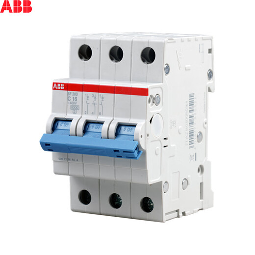 ABB小型断路器 空开 空气开关 SF203 3P D20A