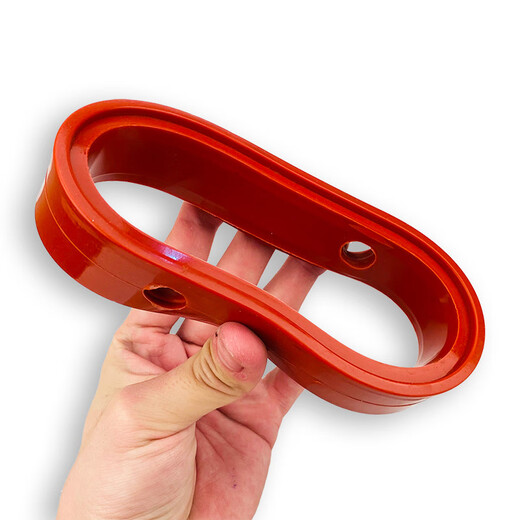 Lu Yueting food grade butterfly valve seal ring sanitary grade butterfly pad silicone fluorine rubber EPDM valve core rubber red black fluorine rubber 159 resistant to 300 degrees