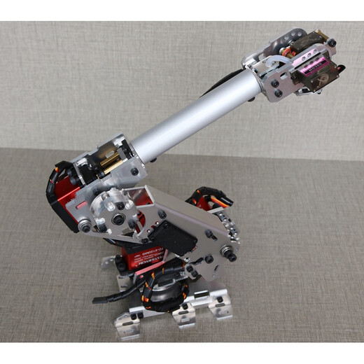 Lingle Robotic Arm Multi-degree-of-freedom manipulator Industrial model Six-axis robot 201 customized frame (without steering gear)
