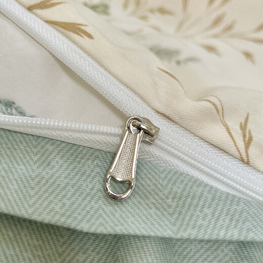 瑞琴纯棉被套单件200x230双人全棉夏季被罩床单150x200单人被单三件套 春意盎然 【亲肤全棉  适合裸睡 2.0m床【床单款四件套】-适合220