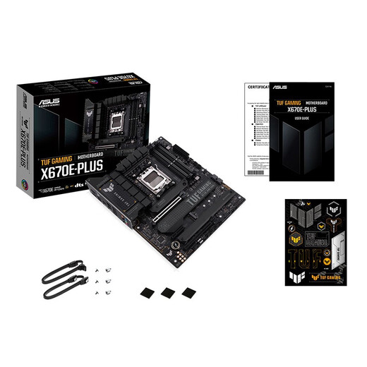 
AMD Ryzen 9800X3D9600X9700X9950XCPU with Asus X670 Motherboard CPU Set Board U Set TUF X670E-PLUS R9 9900X Box
