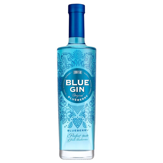 Fruit Lubsky Gin Gin Strawberry Blearre Agrurus Polon Original Vin étranger importé lubuski Gin Bleirberry Flavour Gin 500 ml 1 Bouteille