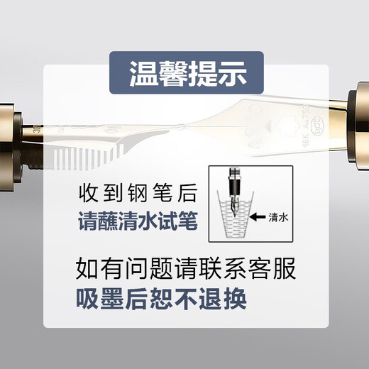 MONTBLANC 万宝龙钢笔 笔帽刻字 私人定制 大班系列墨水笔签字笔  豪华款146镀金色13660F尖	 1件