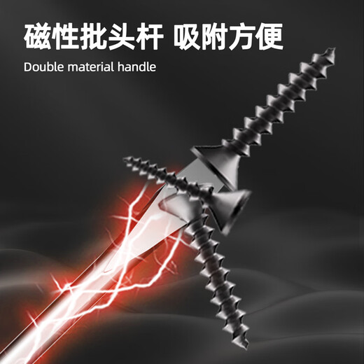 得力（deli）三把装 螺丝批套装一字工业级强磁螺丝批工具超硬改锥小起子大全 一字螺丝批 HT1105C