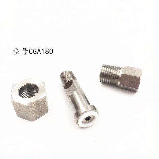 316 Cilindro de la válvula Conversión de cilindros CGA180 CGA580 CGA330 CGA320 Hidrógeno Nitrógeno CGA679 Cable interno Dientes inversos-1/4npt Alambre externo