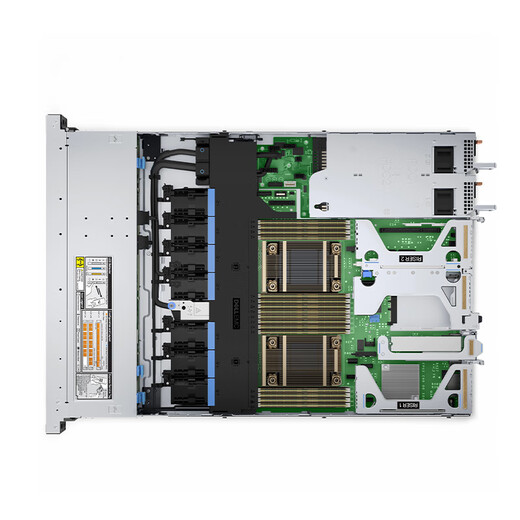 戴尔（DELL）PowerEdge R450 1U机架式服务器至强双路ERP应用数据库主机 2*金牌5318Y 48核96线程 64G内存/4*8TB SAS/H755