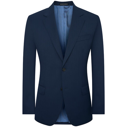 Angel Bird Business Travel Anti-wrinkle Suit (Top) Men's Easy-Care Commuting Suit Jacket KEBB246012U Blue 46A