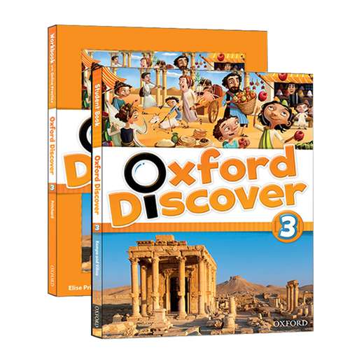 Oxford Children's English Oxford Discovery Science Series Erstausgabe Level 123456 Grundschule Englisch Lehrbücher und Bücher Oxford Discover3 (Buch + Übungsbuch)