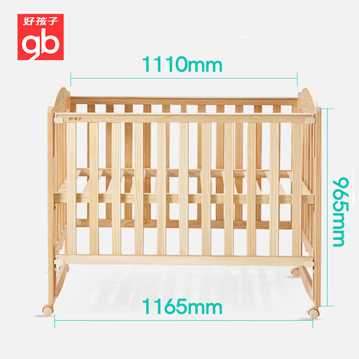 Gutes Kind (GB) Babybett Baby Bett Kinderbett Nachtbett Neugeborene Cradle Bett Mc115