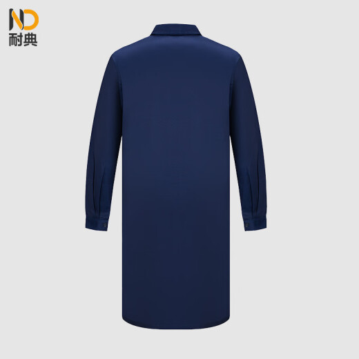 Naidian work clothes labor protection clothing blue laboratory men and women long-sleeved one-piece dustproof clothing handling custom blue 180