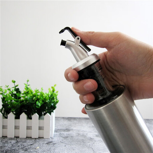 Hotel supplies table condiment bottle condiment jar set glass condiment jug commercial restaurant unit canteen combination 200 ml condiment bottle condiment jar toothpick bottle combination