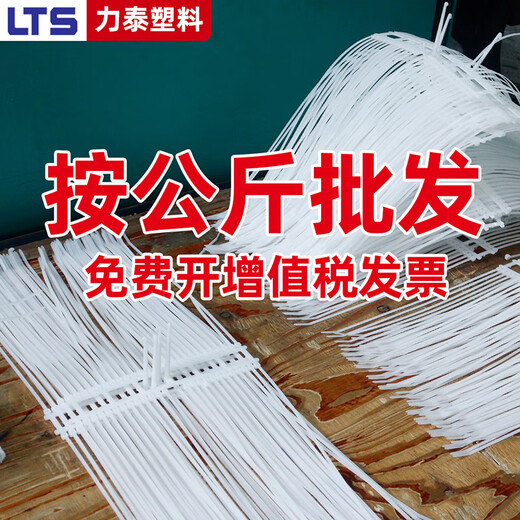 LTS力泰 自锁式尼龙扎带 电脑主机装机户外园艺线缆 理线束线捆扎绑带 大号黑白色按公斤批发1KG 5*300白色1公斤（宽3.6）大约829条
