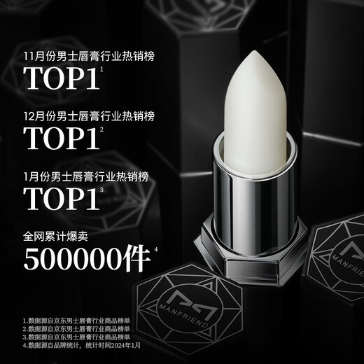 麦芙迪男士润唇膏3.3g补水保湿护唇膏男生口油春夏季防嘴唇干裂脱皮膏